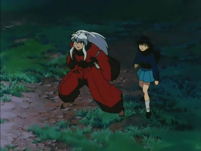 Otaku Gallery  / Anime e Manga / Inu-Yasha / Screen Shots / Episodi / 005 - Sesshomaru, il glaciale principe dei demoni / 143.jpg